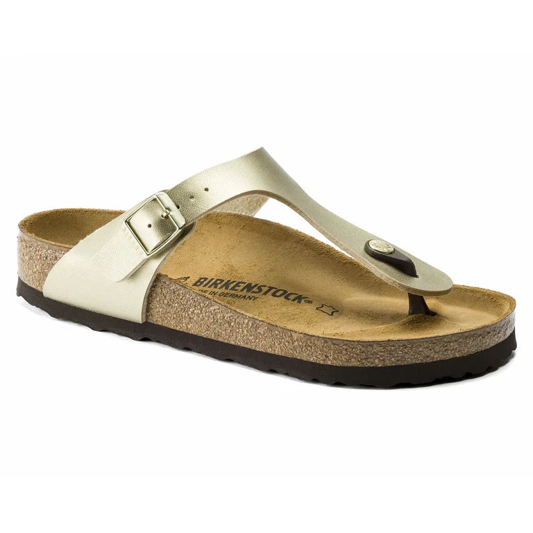 Birkenstock Gizeh Gold Birko Flor Regular - Image 2