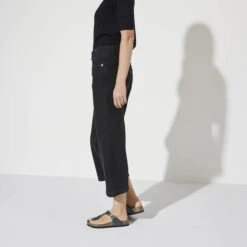 Birkenstock Gizeh Metallic Black Birko-Flor Regular