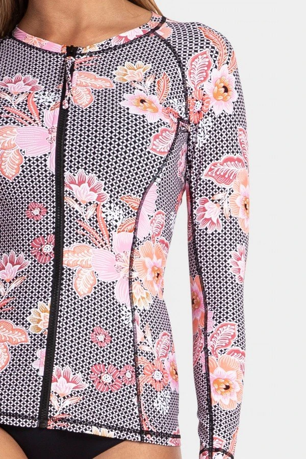 Sunseeker Tiki Long Sleeve Rash Vest - Image 2