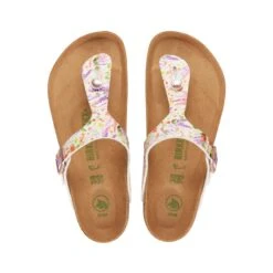 Birkenstock Gizeh Vegan Rose Multicolour Birko-Flor Regular