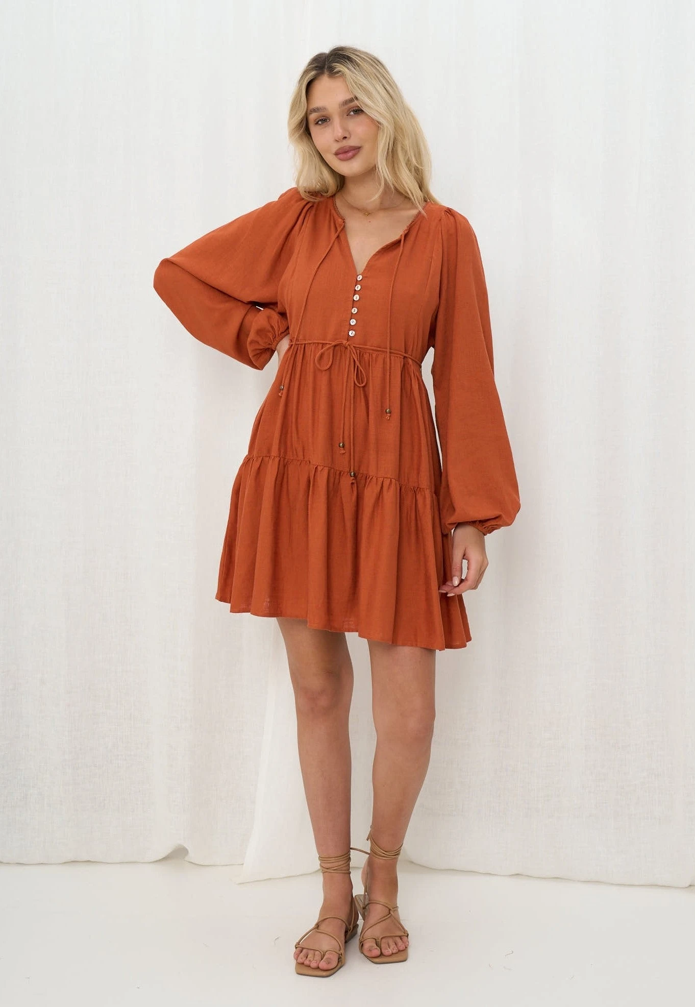 Thalia Babydoll Dress