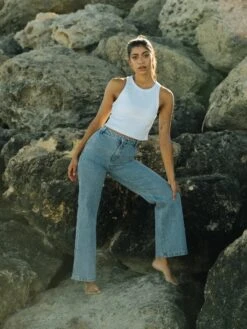 Rusty Cameron High Flare Jean