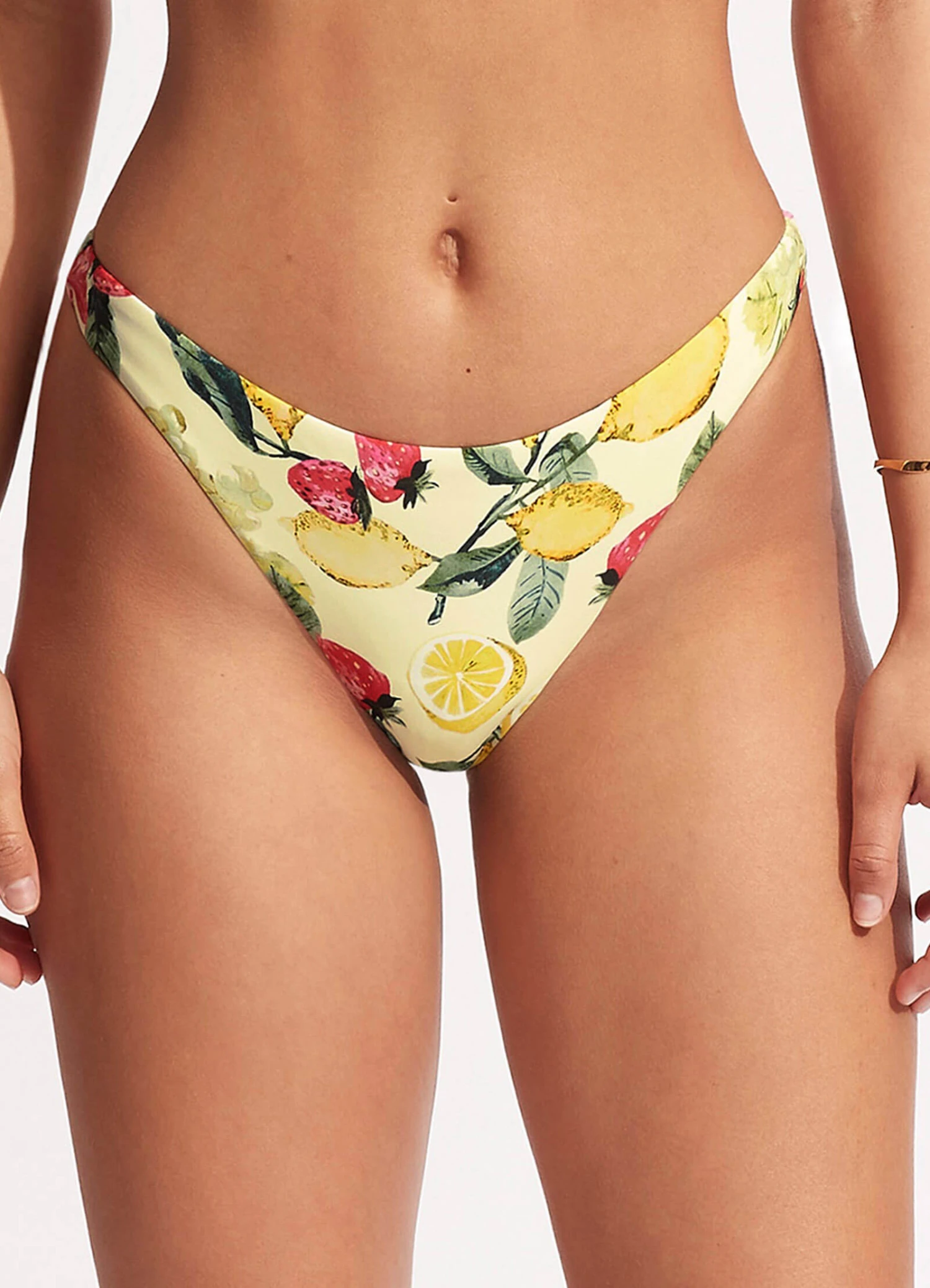Seafolly Lemoncello High Cut Rio Pant - Image 2