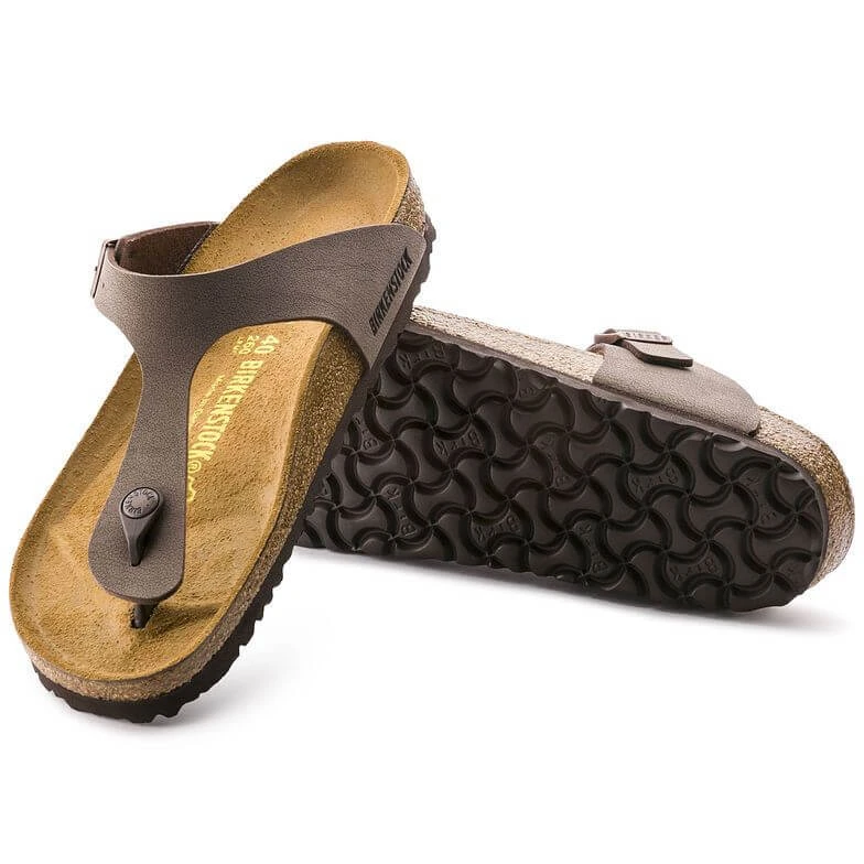 Birkenstock Gizeh Mocca BirkiBuc Regular - Image 3