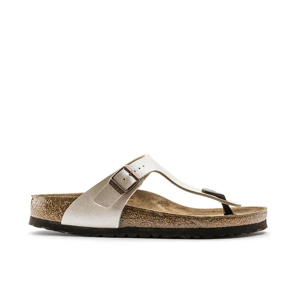 Birkenstock Gizeh Graceful White Birko Flor - Image 4