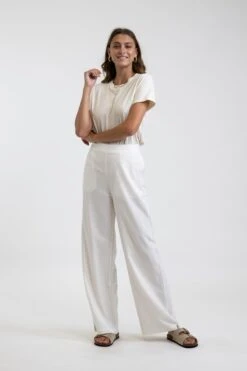 Rhythm Classic Boyfriend Tee White