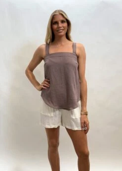 Zellsea Eden Square Neck Top