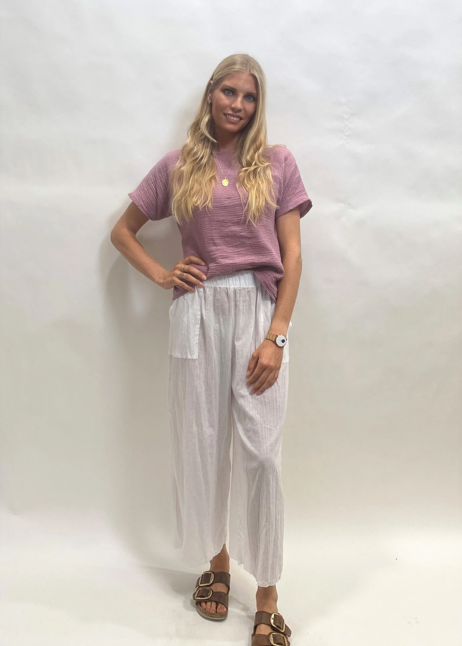 Zellsea Cotton Sandy Beach Pant