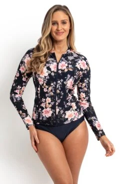 Jantzen Bridgerton Zip Front Rash Vest