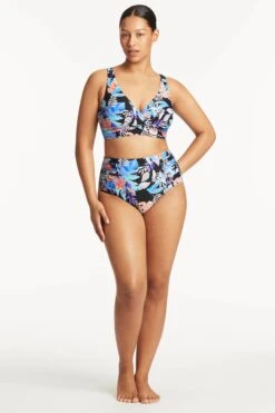 Sea Level Botanica High Waisted Gathered Side Pant