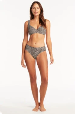 Sea Level Wild Cat Mid Bikini Pant