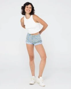 Rusty Daisy High Waisted Denim Short