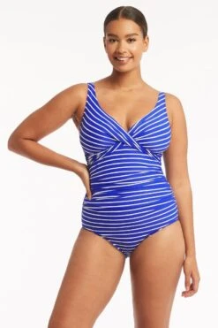 Sea Level Chamarel Cross Front One Piece