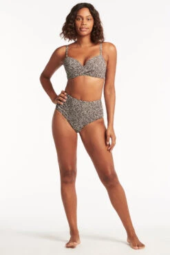 Sea Level Wild Cat High Waist Gathered Side Pant