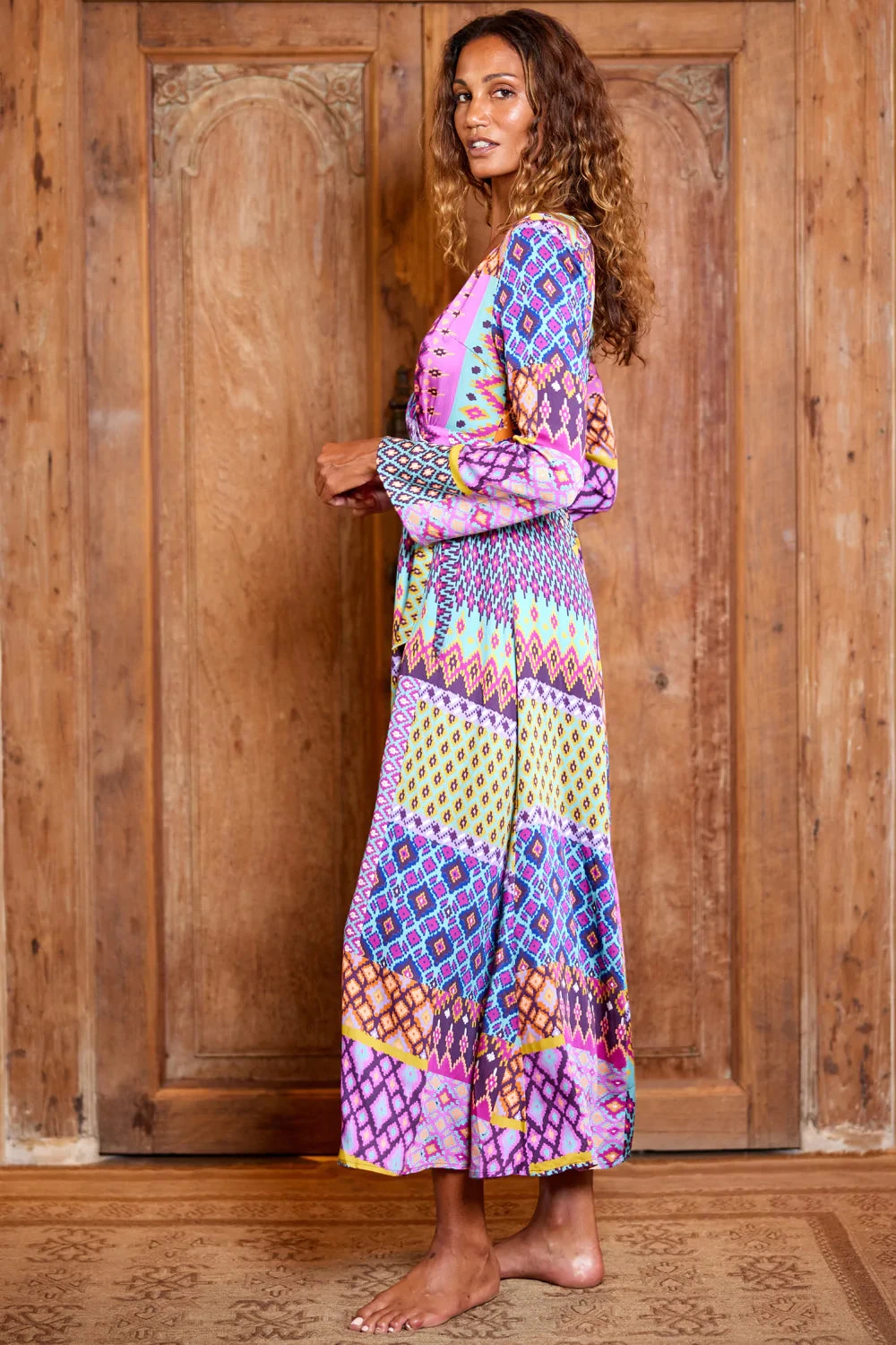 Tigerlily Utopia Suri Wrap Maxi Dress - Image 6