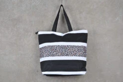 Cherry Red 3 Stripe Bag