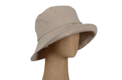 Cherry Red Linen Bucket Hat