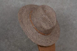 Cherry Red Cotton Band Fedora Hat