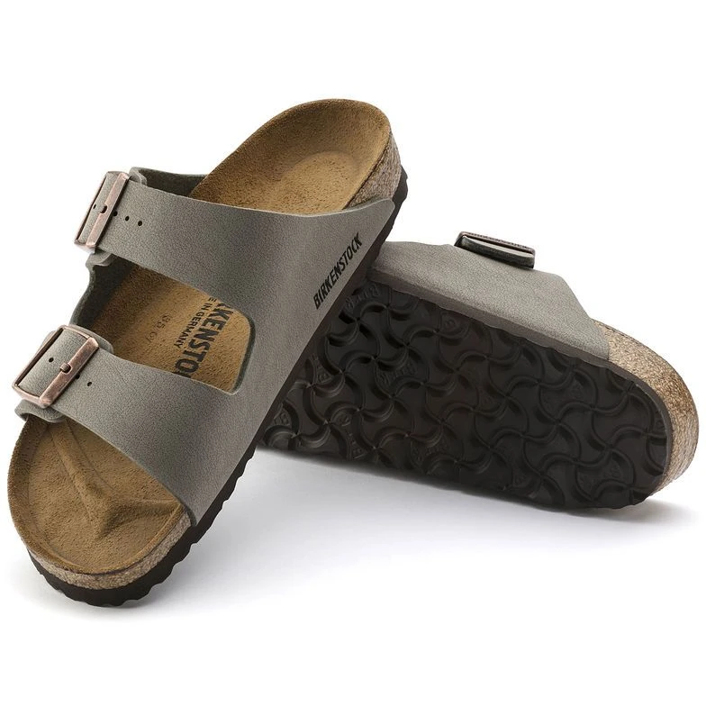 Birkenstock Arizona Stone BirkiBuc Narrow - Image 8