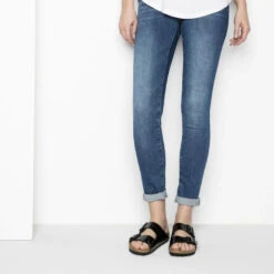 Birkenstock Arizona Patent Black Birko-Flor Narrow