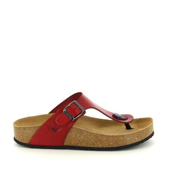 Plakton One Strap Toe Sandal Small Wedge - Image 18