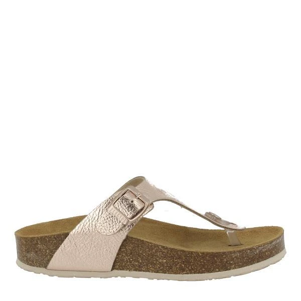 Plakton One Strap Toe Sandal Small Wedge - Image 3