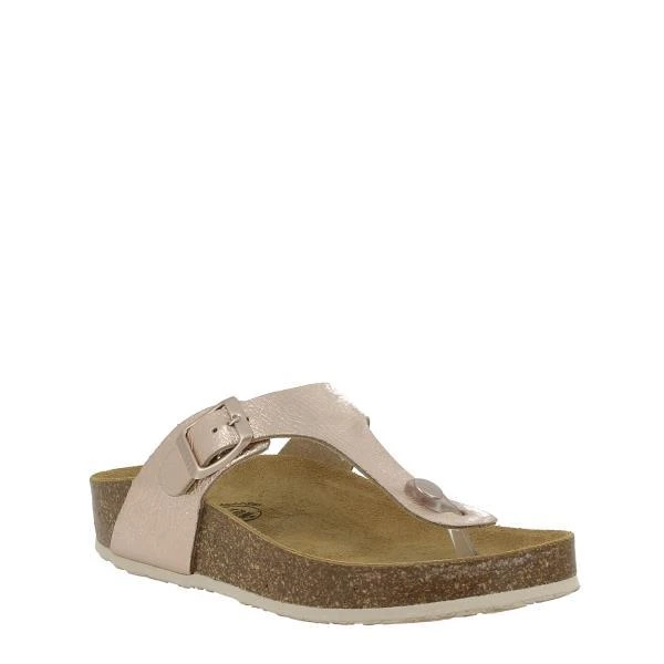 Plakton One Strap Toe Sandal Small Wedge