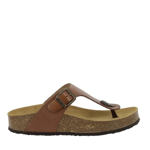 Plakton One Strap Toe Sandal Small Wedge - Image 12
