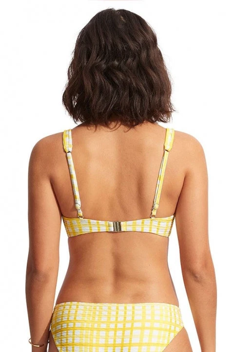 Seafolly Amalfi Check Bralette - Image 2
