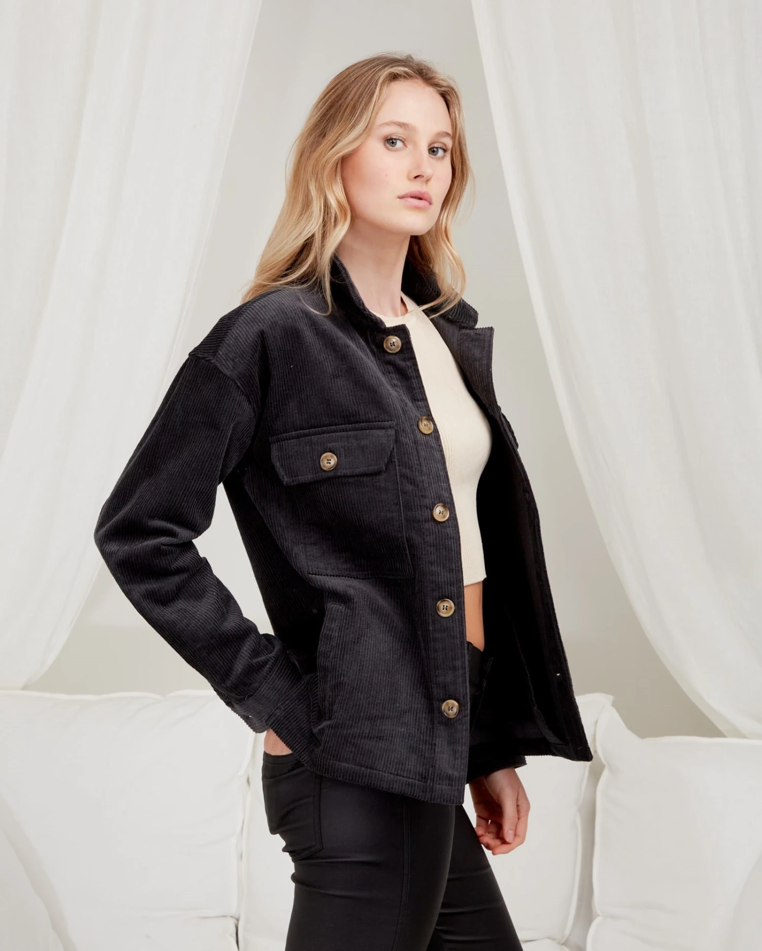 Peyton Cord Jacket - Image 2